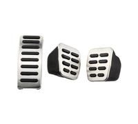 Poggiapiedi Auto Per Per Polo Per Golf 4 Per Jetta MK4 Per Bora Per Skoda Per Fabia Auto Pedale Pad In Acciaio Inox Resto Del Piede Car Styling(MT pedal A)