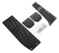 Poggiapiedi Copertura Pedali Per BMW Per Serie 3 5 E30 E32 E34 E36 E38 E39 E46 E87 Per X5 Per X3 Z3 Poggiapiedi Carburante Freno Acceleratore Pedale Copri Auto(Black Drill for MT)