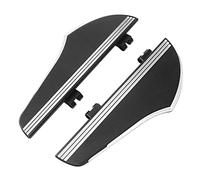 Poggiapiedi del Pedale del Motociclo Pedane anteriori for motociclette/adatte for Harley Touring Road King Tri Street Glide FLHR FLHX Softail Heritage Fat Boy(B)