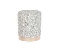 Poggiapiedi DKD Home Decor 32 x 32 x 38 cm Scandi Grigio chiaro