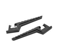 Poggiapiedi Estensioni Passeggero Pedane Estese Motocross Bike Dirt Bike Off-Road Per Sur Ron Per Light Bee X S/X / L1E(Extensions Black)