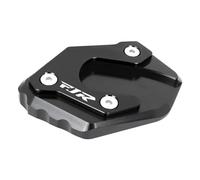 Poggiapiedi estesi Supporto Laterale Per Accessori Per Moto Piastra Di Supporto Per Estensione Staffa Allargata Per Y&amaha FJR1300 FJR 1300 2001-2019(Nero)