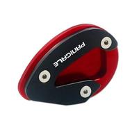 Poggiapiedi estesi Supporto Laterale Per Pedane CNC Per Moto Supporto Estensione Per 899 959 1199 1299 V2 Per Panigale 2013-2020(rosso)