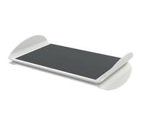 LEITZ 65030085 - Poggiapiedi, 508 x 135 x 300 mm, regolabile in altezza, grigio