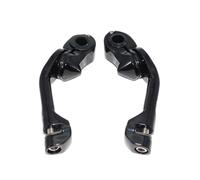 Poggiapiedi moto Morsetto Per Barra Autostradale Da 1.25'' Protezioni Motore Angolate Lunghe Pedale Pedana Per Sportster XL Per Touring Per Softail Per Custom