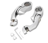 Poggiapiedi Moto Pedane paramotore da 1,25" per moto, adatte per Harley Touring, Road King, Street Glide, 32 mm(Only Bracket B)