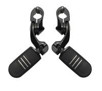 Poggiapiedi Moto Per Harley Per Touring Per Strada Per King Per Glide Electra Street Sportster Softail 1.25 "Pedane Pedana Regolabile Corta(D)