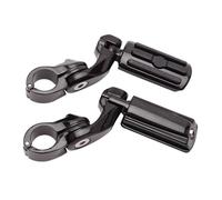 Poggiapiedi Moto Per Harley Per Touring Per Strada Per King Per Glide Electra Street Sportster Softail 1.25 "Pedane Pedana Regolabile Corta(G)