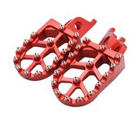 Poggiapiedi Moto Per Honda CRF250L CRF250M 2012-2018 CRF250 RALLY 2017-2018 Accessori Pedali Sostituzione(Red)