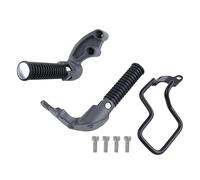 Poggiapiedi moto Per Indian Per Scout Per Bobber Per Sixty Per Twenty Per Rogue 2015-2023 Poggiapiedi Passeggero Motocicletta Pedane Pieghevoli Accessori Portapacchi(Grey Kit)