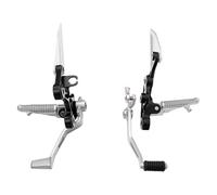 Poggiapiedi Moto Per Kawvasaki Per Ninja 400 2018-2024 Moto Pedane Anteriori Per Conducente Staffa Pedane Pedali Moto