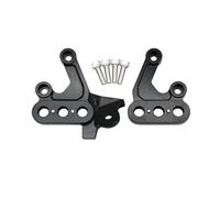 Poggiapiedi moto Per XADV Per X-adv 750 Per XADV750 2018 2019 2020 Motociclo Lega Alluminio Pedale Posteriore Supporto Pedane Pieghevoli Piede Passeggero(Left Right Bracket)