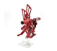 Poggiapiedi Motocicletta Pedane Arretrate Regolabili CNC Per CBR150 CBR150R CBR 150R 2011-2023 CBR125 2011-2017 Pedale Poggiapiedi Antiscivolo Racing(1)