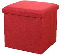 Poggiapiedi ottomano pieghevole - poggiapiedi cubo multiuso e sgabello con vassoio superiore, perfetto per soggiorno e camera da letto