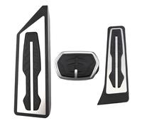 Poggiapiedi Pedale Copripedali auto LHD per BMW per X1 F48 per X2 F39 1 2 Serie F45 F46 F40 2015-2023 Pastiglie per pedali freno carburante gas Pedaliera Auto(AT with Rest)