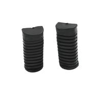 Poggiapiedi Pedane Moto Pedali Con Telaio In Gomma Copertura Di Supporto Anteriore Nera Pedane Per CG125