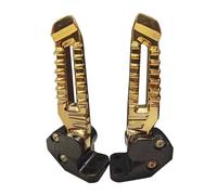 Poggiapiedi Pedane Moto Pedane di Ricambio per Moto, poggiapiedi, Pedale per 150cc e 125cc, poggiapiedi, Accessori per Moto Accessori per motociclette(Gold)