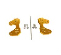 Poggiapiedi Pedane Moto Per MT-03 MT03 YZF-R3 R25 2015-2018 Moto Posteriore Pedana Rearset Resto Del Piede Peg Base Chiodo Pedale Di Sollevamento Staffa