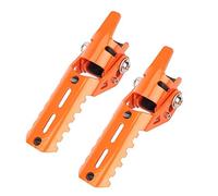 poggiapiedi pedane parti accessorio adatto per Pedane poggiapiedi anteriori per motociclette Parti accessori per R1200GS 2013-2018, poggiapiedi per moto(arancione) adatto per