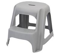 Poggiapiedi per bambini, in plastica, a 2 gradini, antiscivolo, a doppia altezza, per bambini