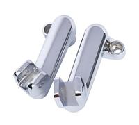 Poggiapiedi Per Indian Per Chief Per Chieftain Per Roadmaster Per Classic Per Vintage 2014-2020 2019 Staffa Di Montaggio Pedana Passeggero Moto(Chrome)