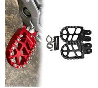 Poggiapiedi per moto Accessori Per Pedane Da Motocross Per HONDA XR650L 1992-2020 2019 2018 2017 2016 2015 Pedale, Poggiapiedi E(Black)