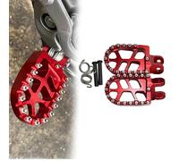 Poggiapiedi per moto Accessori Per Pedane Da Motocross Per HONDA XR650L 1992-2020 2019 2018 2017 2016 2015 Pedale, Poggiapiedi E(Red)