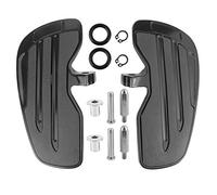 Poggiapiedi per moto Aramox, pedane anteriori in alluminio per pedali pedane Kit accessori per pedana adatta per Indian Scout/Sixty/Bobber 2015(Nero)