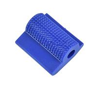 Poggiapiedi per moto Pedali 1 pezzo Universale per moto Leva del cambio Pedale Copertura in gomma Protezione per scarpe Pedana per punta in gel Accessorio Pedana per moto (Color : Blu)