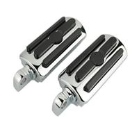 Poggiapiedi per moto Pedali 32 millimetri 1-1/4" del pedale del piede del motociclo Spike Strada per H&arley Touring Strada Electra Street Glide Re XL 883 1200 Pedana per moto (Color : 03)