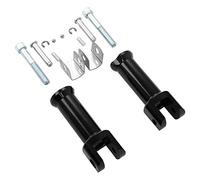 Poggiapiedi per moto Pedali Le pietre passeggeri del motociclo che le staffe dei piedi sono adatte per H&arley S&oftail F&at Bob 2018-2020 Pedana per moto (Color : Brackets)