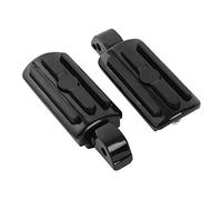 Poggiapiedi per moto Pedali Le pietre passeggeri del motociclo che le staffe dei piedi sono adatte per H&arley S&oftail F&at Bob 2018-2020 Pedana per moto (Color : Footpegs)