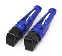 Poggiapiedi per moto Pedali Piglioccetto posteriore Footpeg per K&awasaki Z650 Z750 Z800 Z900 R&S Z1000 Z1000SX Piedino posteriore PIEG PIEG Pedana per moto (Color : Blu)