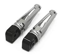 Poggiapiedi per moto Pedali Piglioccetto posteriore Footpeg per K&awasaki Z650 Z750 Z800 Z900 R&S Z1000 Z1000SX Piedino posteriore PIEG PIEG Pedana per moto (Color : grigio)