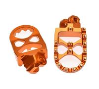 Poggiapiedi Per Moto, Poggiapiedi, Pedali Per TE 300 FE 250 350 450 501 TC 65 85 14-16 701 Enduro/Supermoto 2016-2023 Pedali Telaio Moto(Orange)