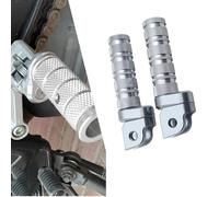 Poggiapiedi per moto Poggiapiedi Per Honda CBR600RR 2003-2018 2017 2016 2015 2014 2013 Accessori Per Pedane Per Moto(Silver)