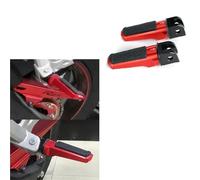 Poggiapiedi per moto Poggiapiedi Per Moto, Pedali Per SUZUKI GSX-R1000 2005-2008 2009 2010 2011 2012 2013 2014 2015 2016, Anteriori, Accessori Per Del Pilota(Red)