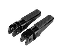 Poggiapiedi pieghevole per moto Per CB125R CB 125R CB300R CB1000R 2018-2019 Pedane Anteriori Per CB600F CB650R CBF600 CBF1000(Black)