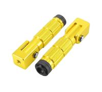 Poggiapiedi Pioli 2 Pezzi M10 Pedane Per Moto Poggiapiedi Anteriori E Posteriori Accessori Per La Modifica Della Motocicletta Pieghevoli Fisse A 90 Gradi