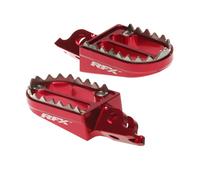 Poggiapiedi RFX serie Pro 2 (rosso) per HONDA