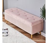 poggiapiedi, sgabello ottomano bottone ottomano velluto trapuntato con gambe dorate panca poggiapiedi sgabello per scarpe sgabello da cambio per soggiorno camera da letto ingresso ingresso rosa 60 x