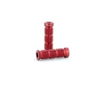 Poggiapiedi Sport V Parts Rosso per Moto Ricambi Accessori