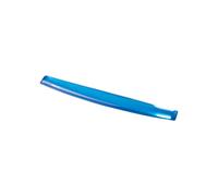Poggiapolsi da tastiera - gel - blu trasparente - Fellowes