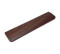 Poggiapolsi ergonomico per tastiera, in legno di noce, migliora la postura della mano e riduce l'affaticamento del polso, base in gomma antiscivolo, ideale per giocatori, programmatori e scrittori