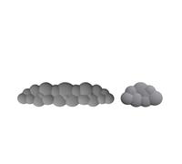 Poggiapolsi ergonomico per tastiera in memory foam Poggiapolsi per mousepad per polso computer per la digitazione Tappetino per portatile Supporto per scrivania Cuscino in memory foam per la