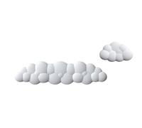 Poggiapolsi ergonomico per tastiera in memory foam Poggiapolsi per mousepad per polso computer per la digitazione Tappetino per portatile Supporto per scrivania Cuscino in memory foam per la