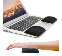 Poggiapolsi ergonomico per tastiera per laptop e computer, supporto in memory foam per mouse, allevia il dolore al polso e tunnel carpale