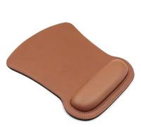 Poggiapolsi for tastiera e supporto for poggiapolsi for mouse, set di tappetini for mouse robusti, comodi e leggeri for una digitazione facile(Brown)
