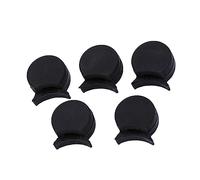 poggiapolsi per clarinetto 5 Pezzi/lotto Clarinetto In Gomma Nero Resiliente Poggiapolsi Cuscino Salvadita Protezione Per Le Dita Comodo Per Clarinetto (Color : Bk)