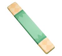 Poggiapolsi per tastiera con base antiscivolo, rivestimento in lycra liscia come la seta, supporto ergonomico per il polso in morbida schiuma memory